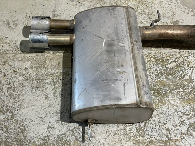 Глушитель основной / задняя часть