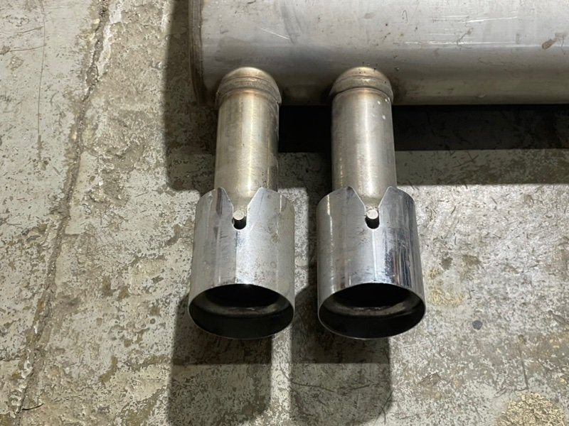 Глушитель основной / задняя часть