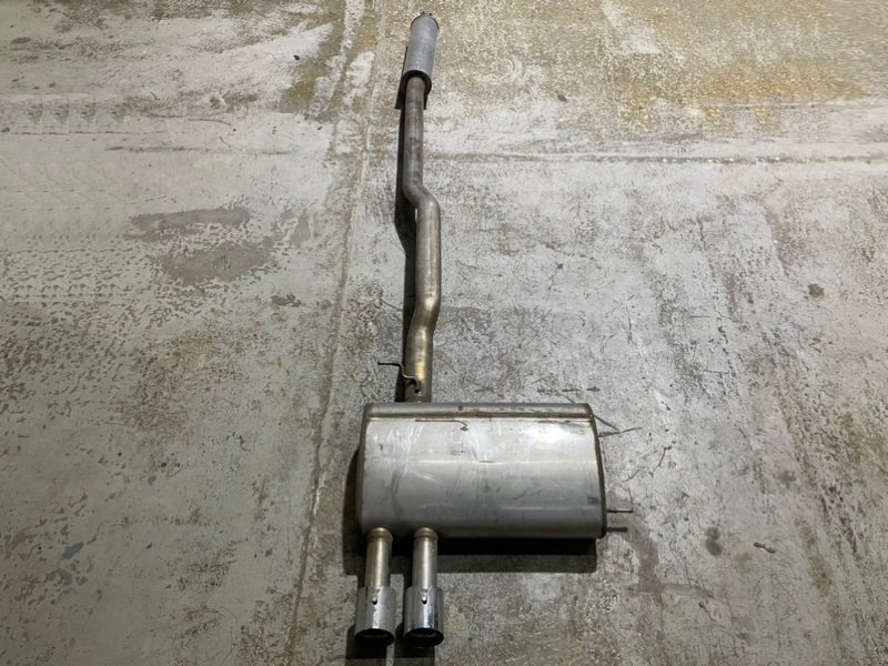 Глушитель основной / задняя часть