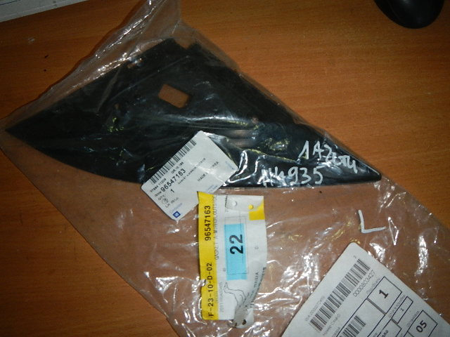 Накладка зеркала левого