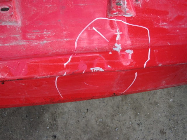 Бампер задний