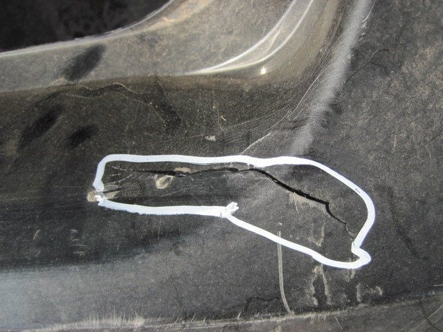 Бампер задний