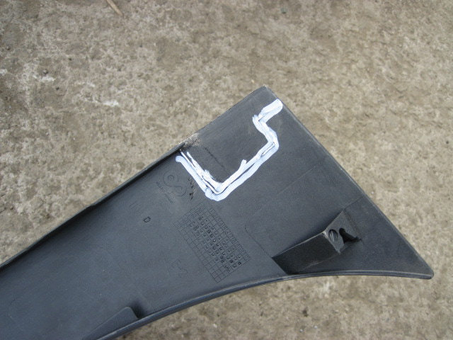 Накладка переднего бампера