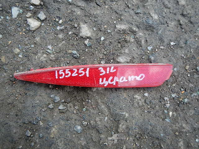 Отражатель в бампер задний левый