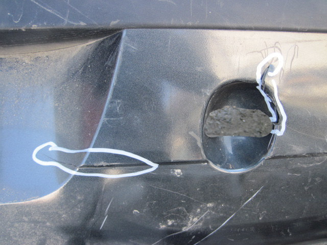 Бампер задний