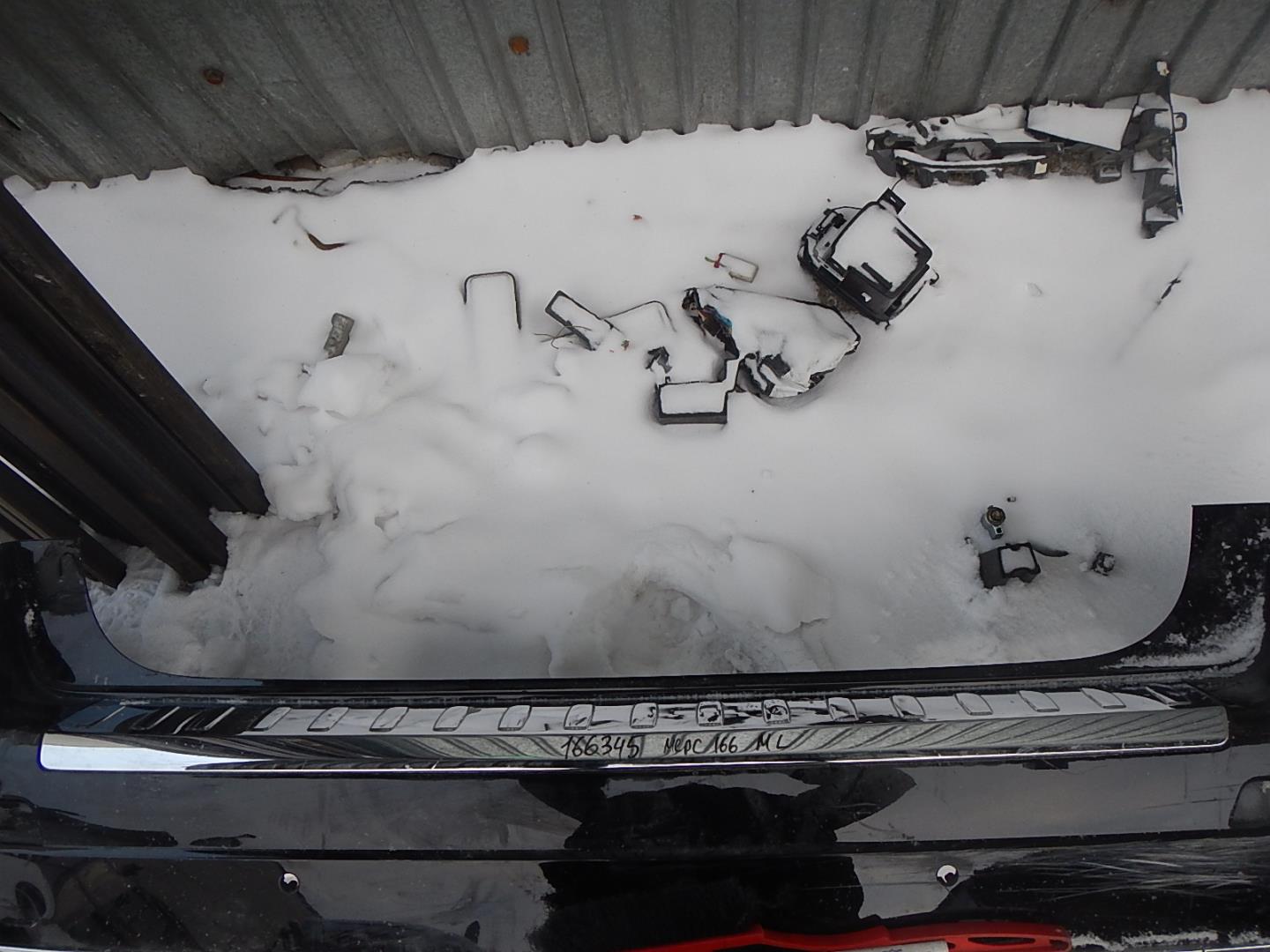 Накладка заднего бампера