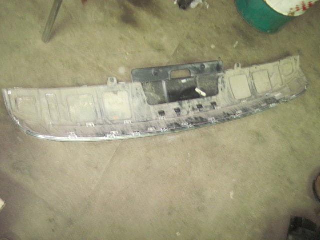 Накладка заднего бампера