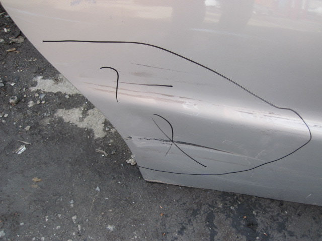 Дверь задняя правая