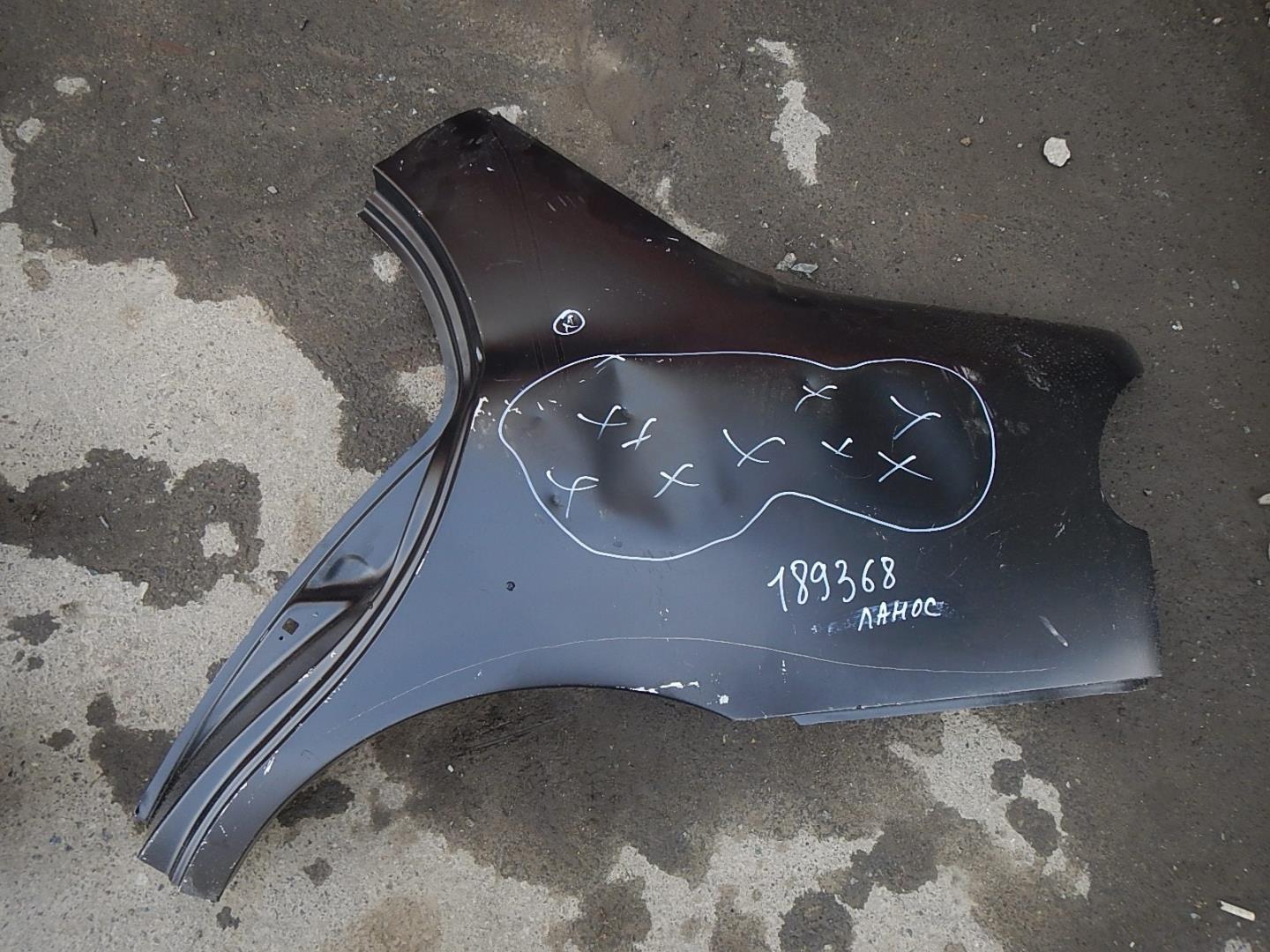 Крыло заднее левое