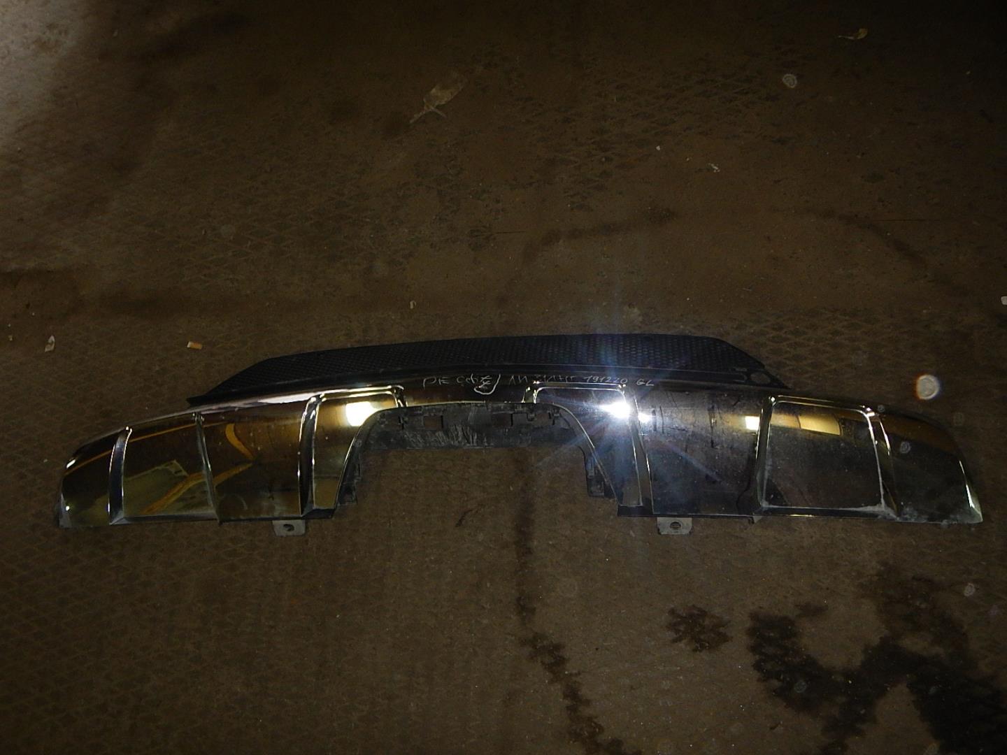 Накладка заднего бампера