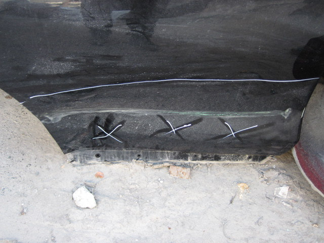 Дверь задняя правая