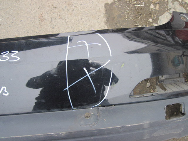 Бампер задний