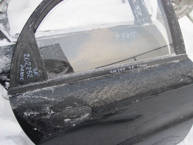 Накладка стекла заднего правого