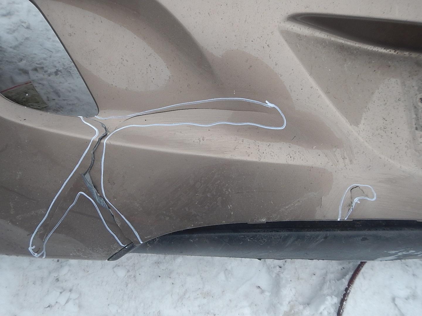 Бампер задний