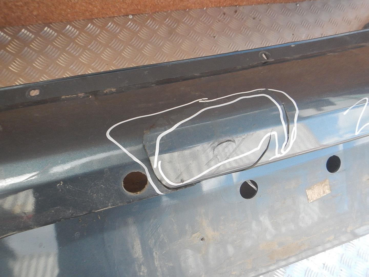 Бампер задний