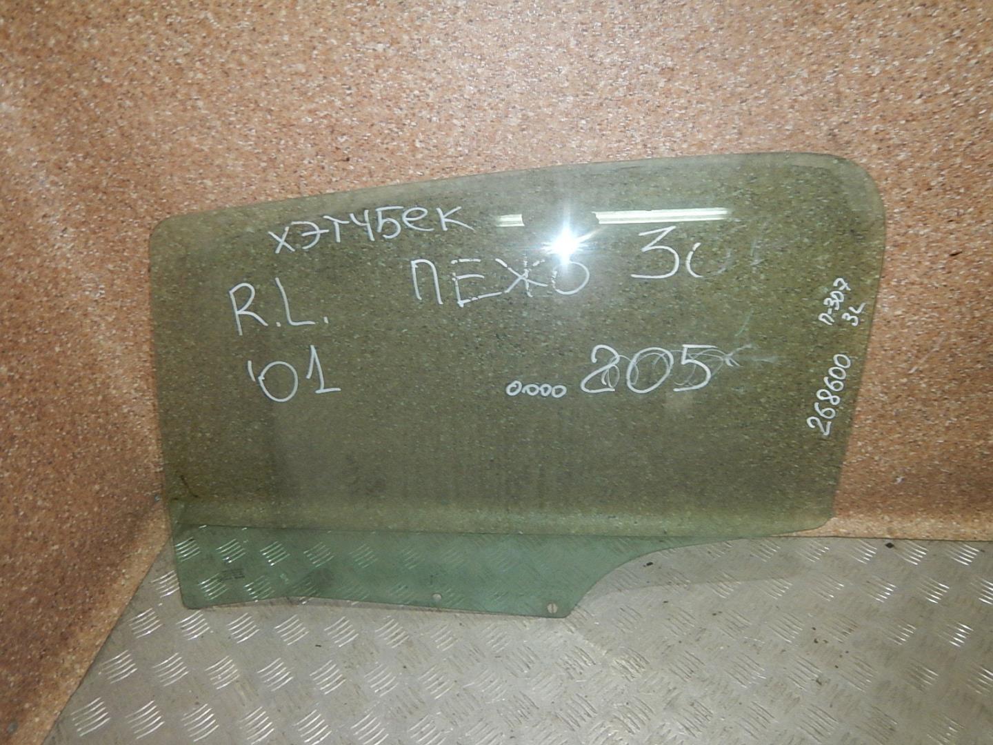Стекло двери задней левой