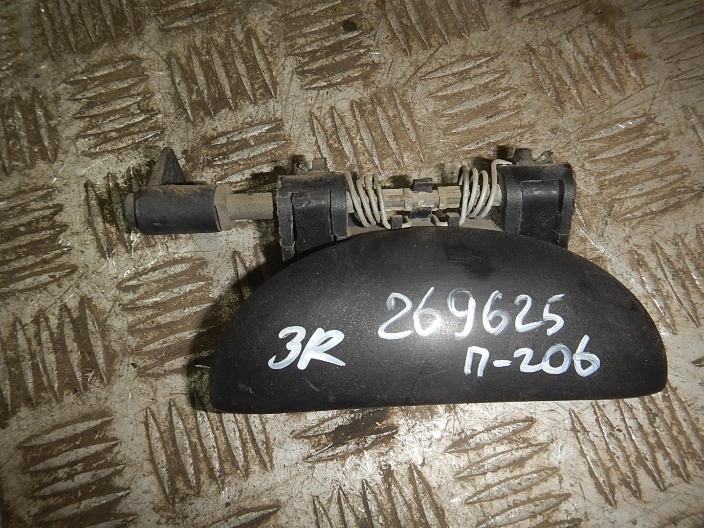 Ручка двери задней наружная правая