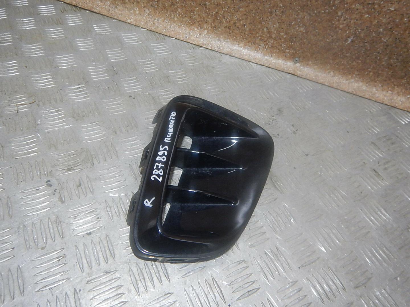 Решетка в бампер правая