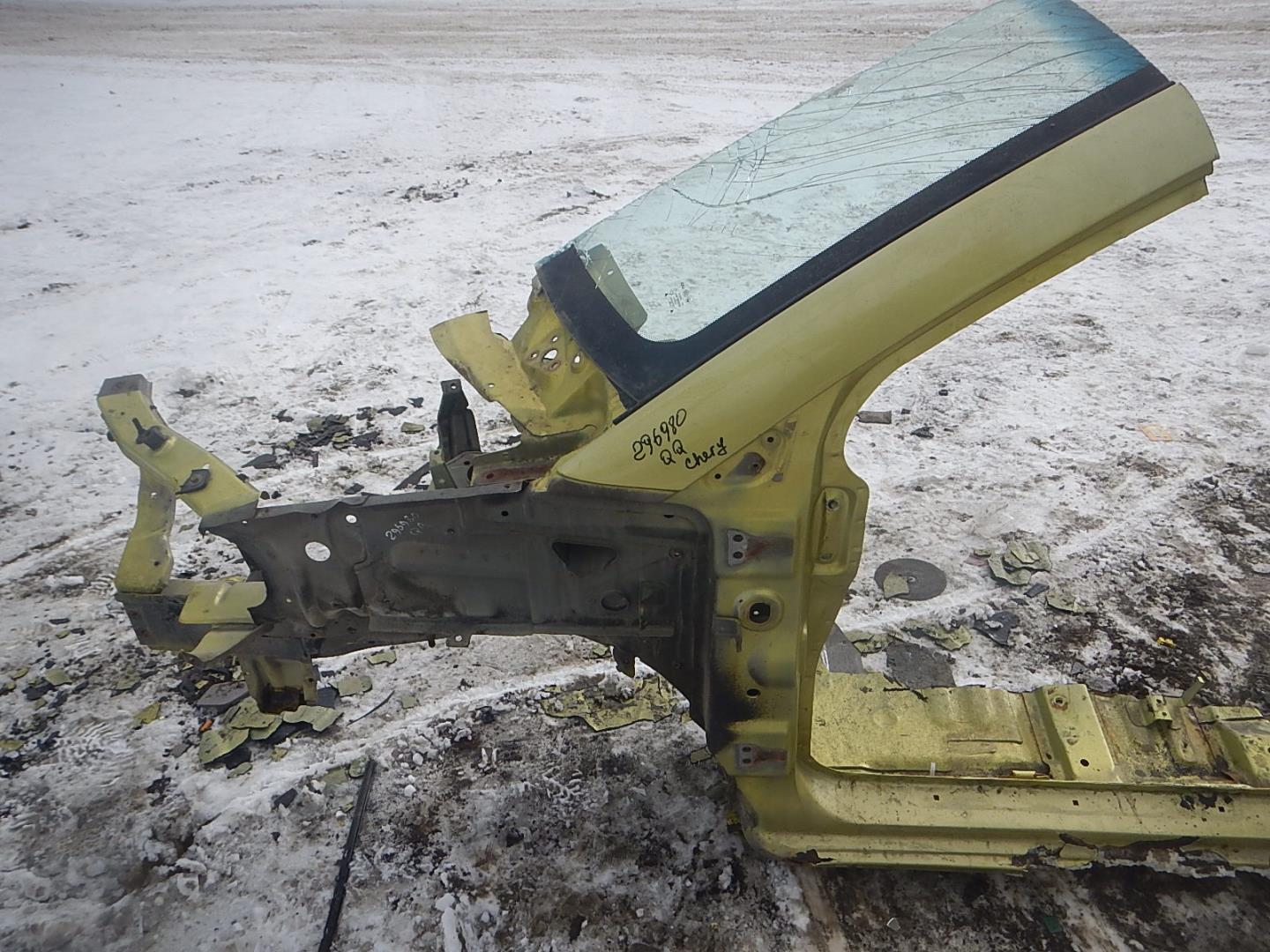 Лонжерон передний левый