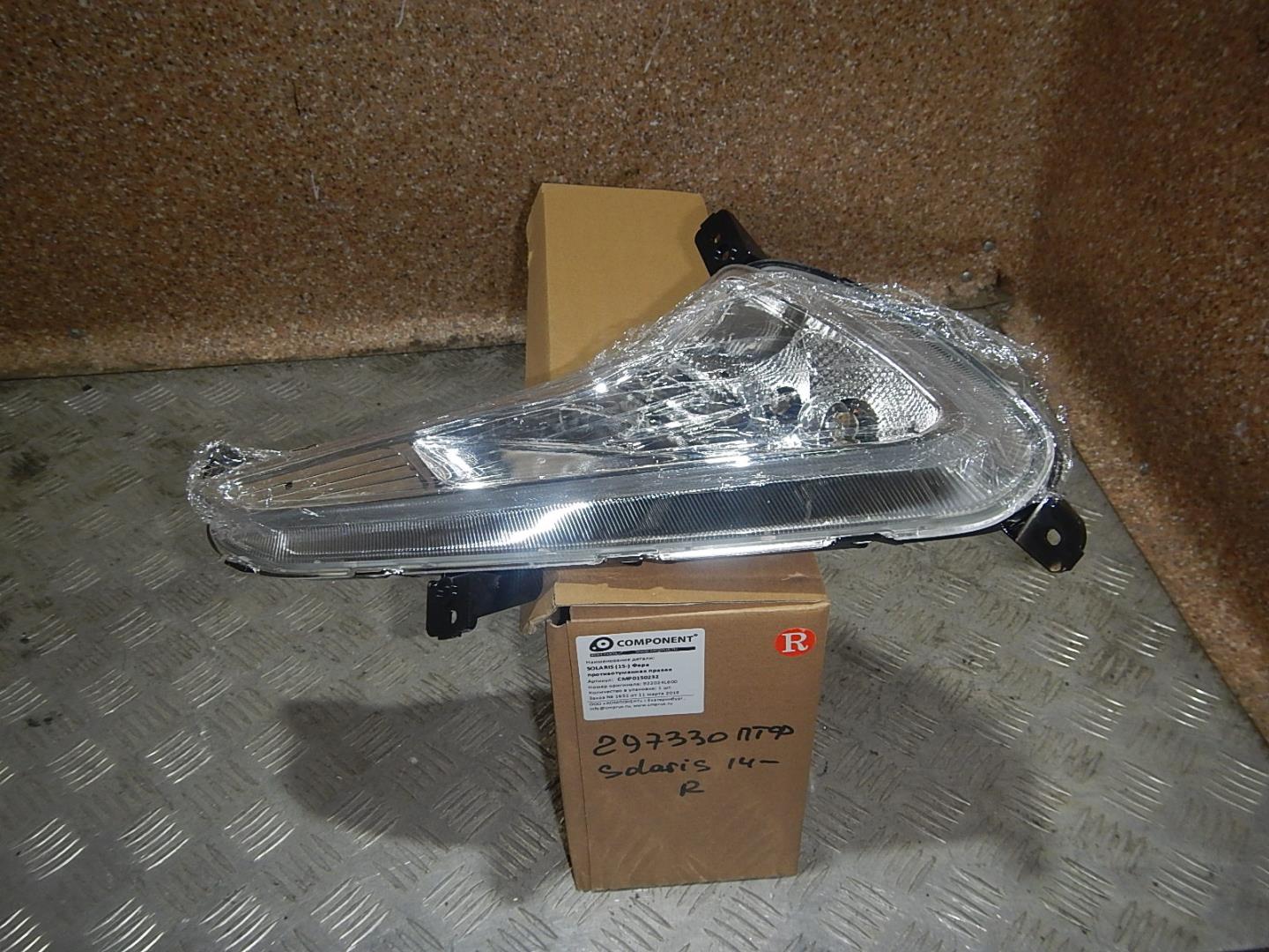 Фара противотуманная правая