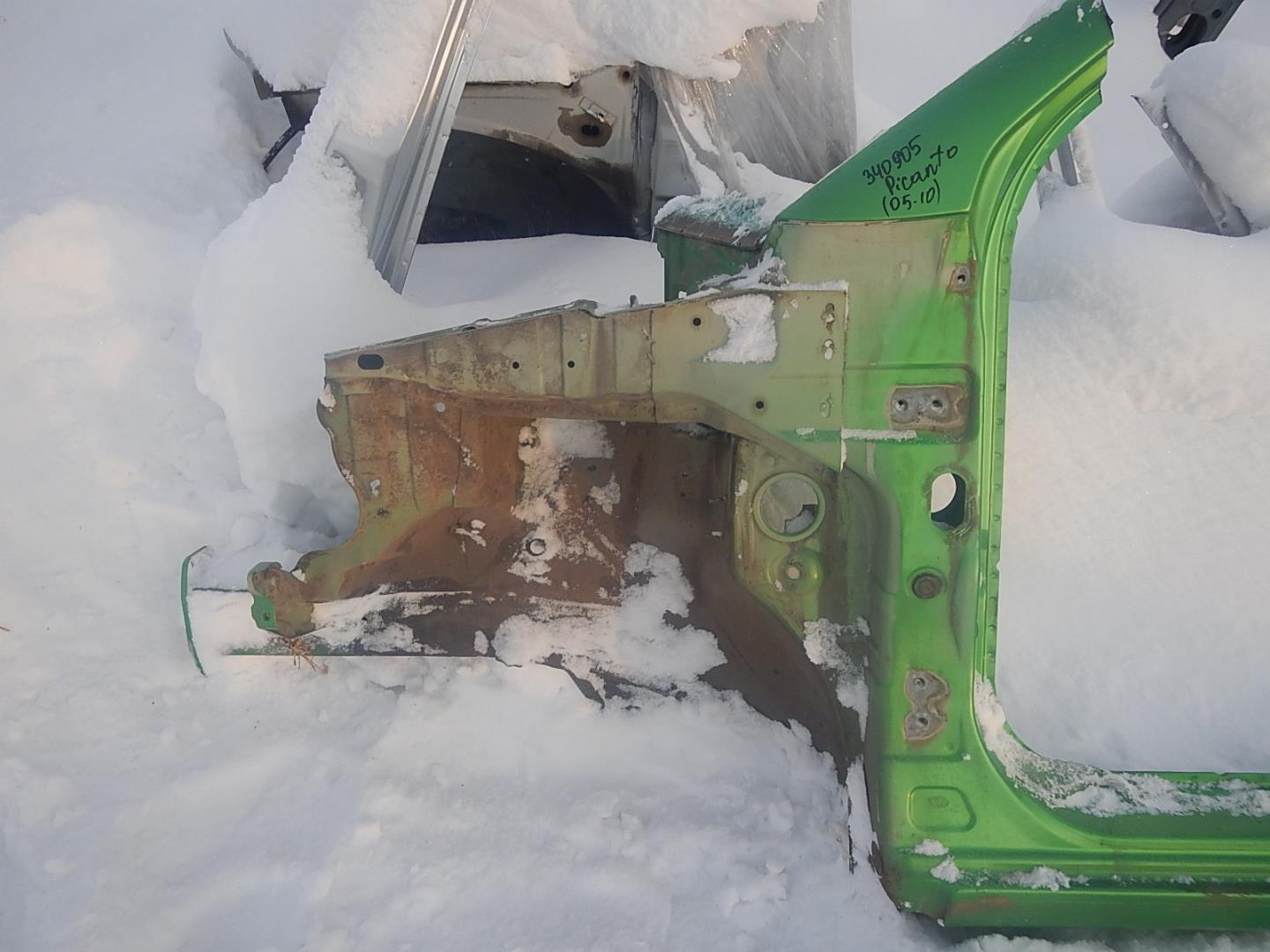 Лонжерон передний левый