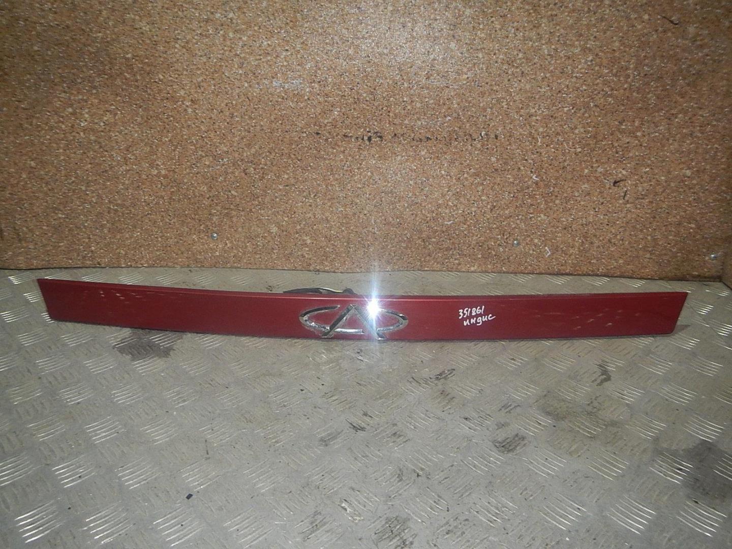 Накладка двери багажника