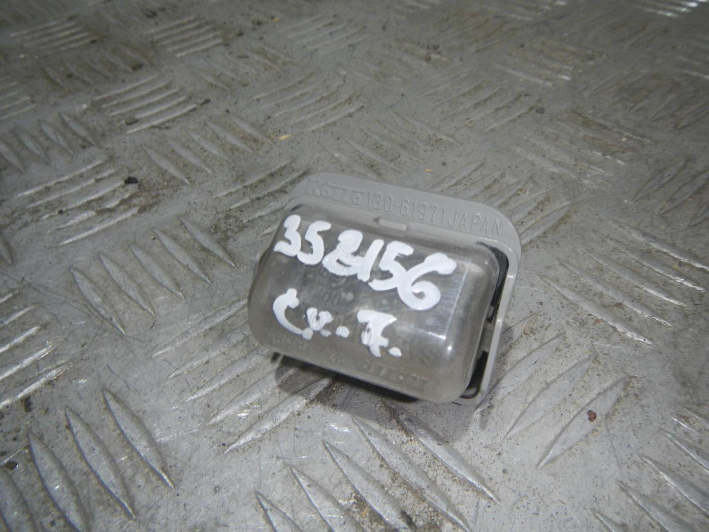 Фонарь подсветки номера