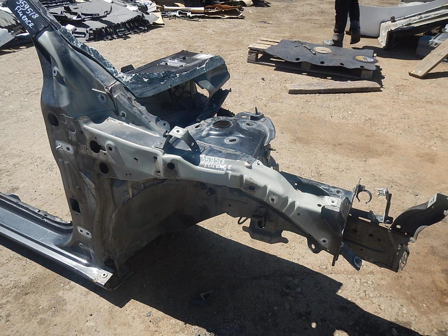 Лонжерон передний правый