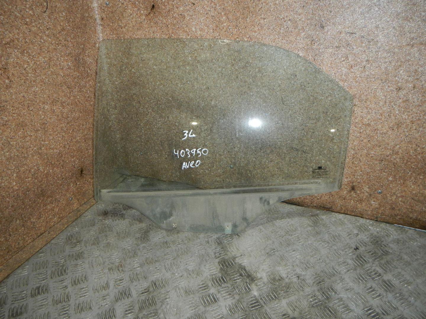 Стекло двери задней левой