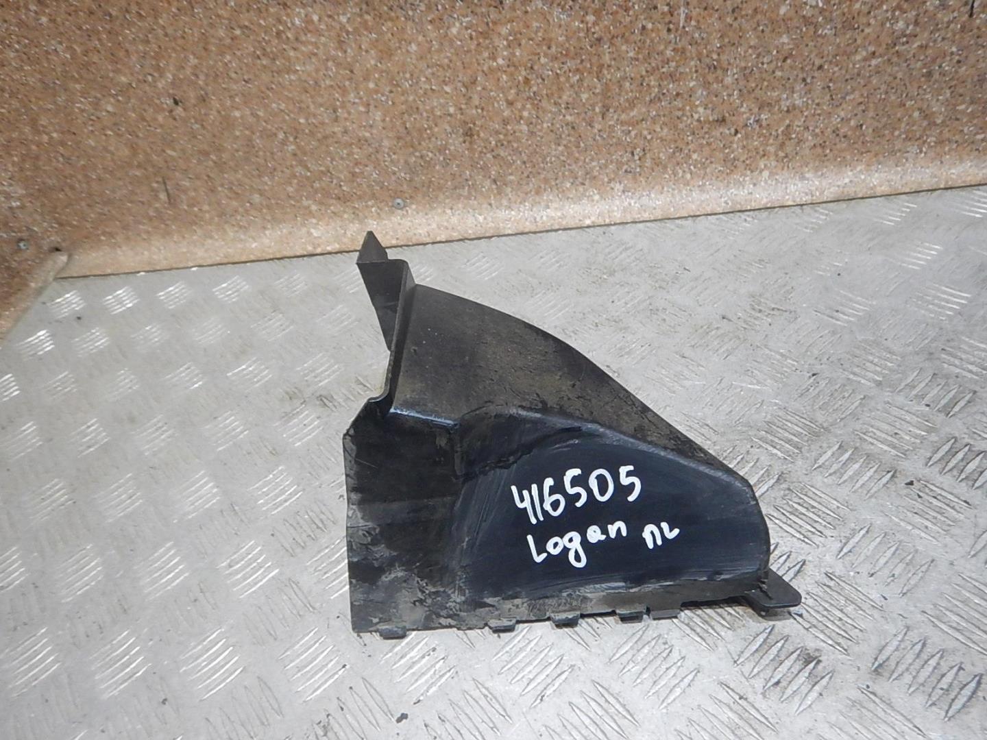 Воздуховод радиатора левый