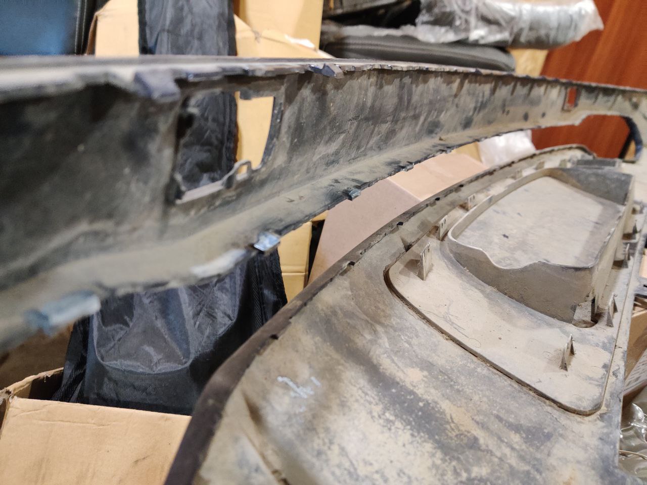 Накладка заднего бампера