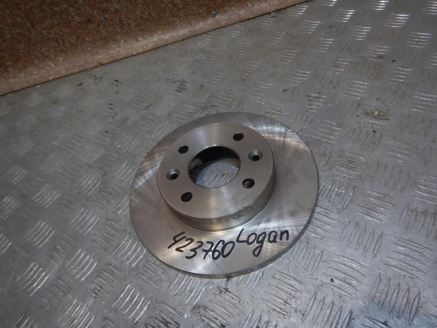 Диск тормозной передний не вентилируемый