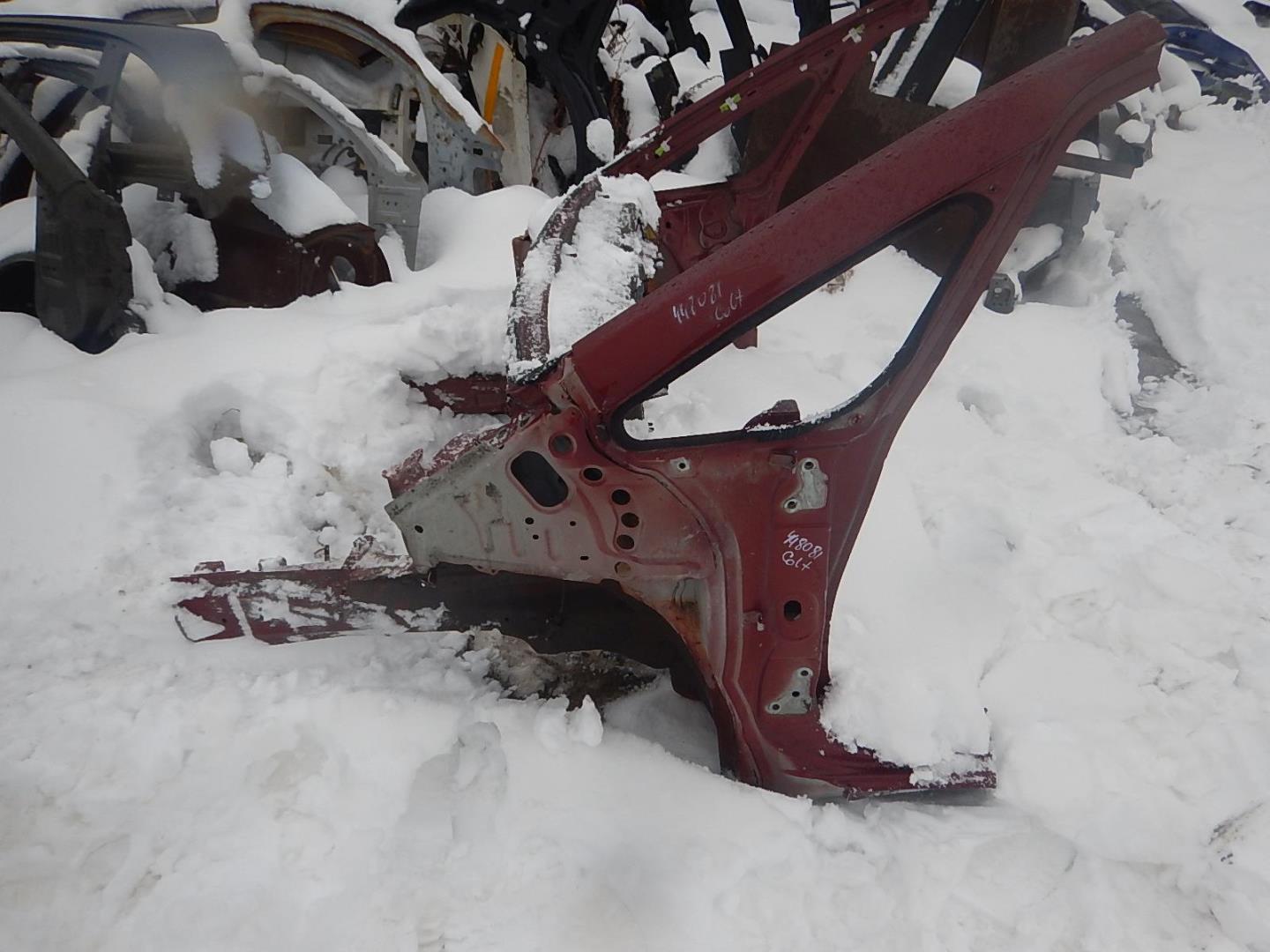 Лонжерон передний левый