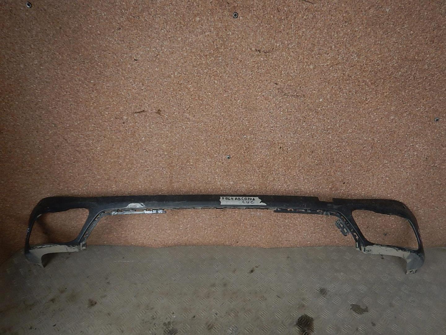 Накладка заднего бампера