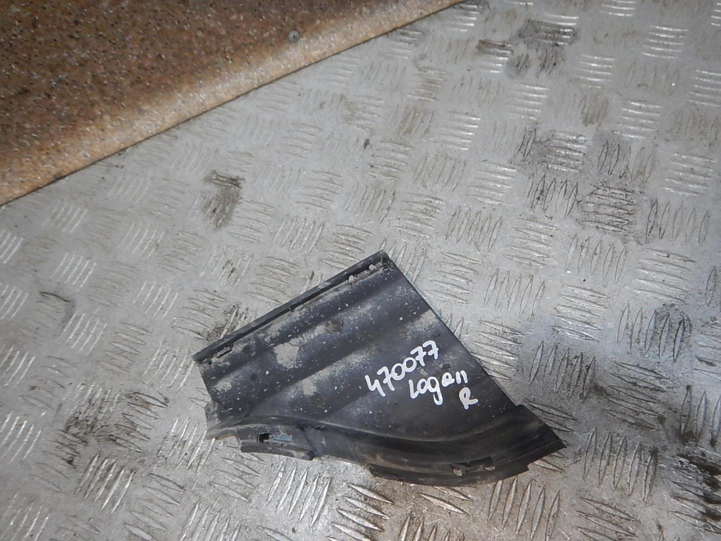 Воздуховод радиатора правый