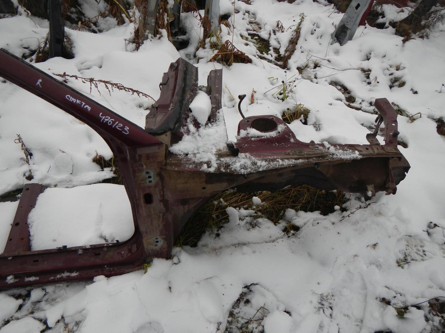 Лонжерон передний правый