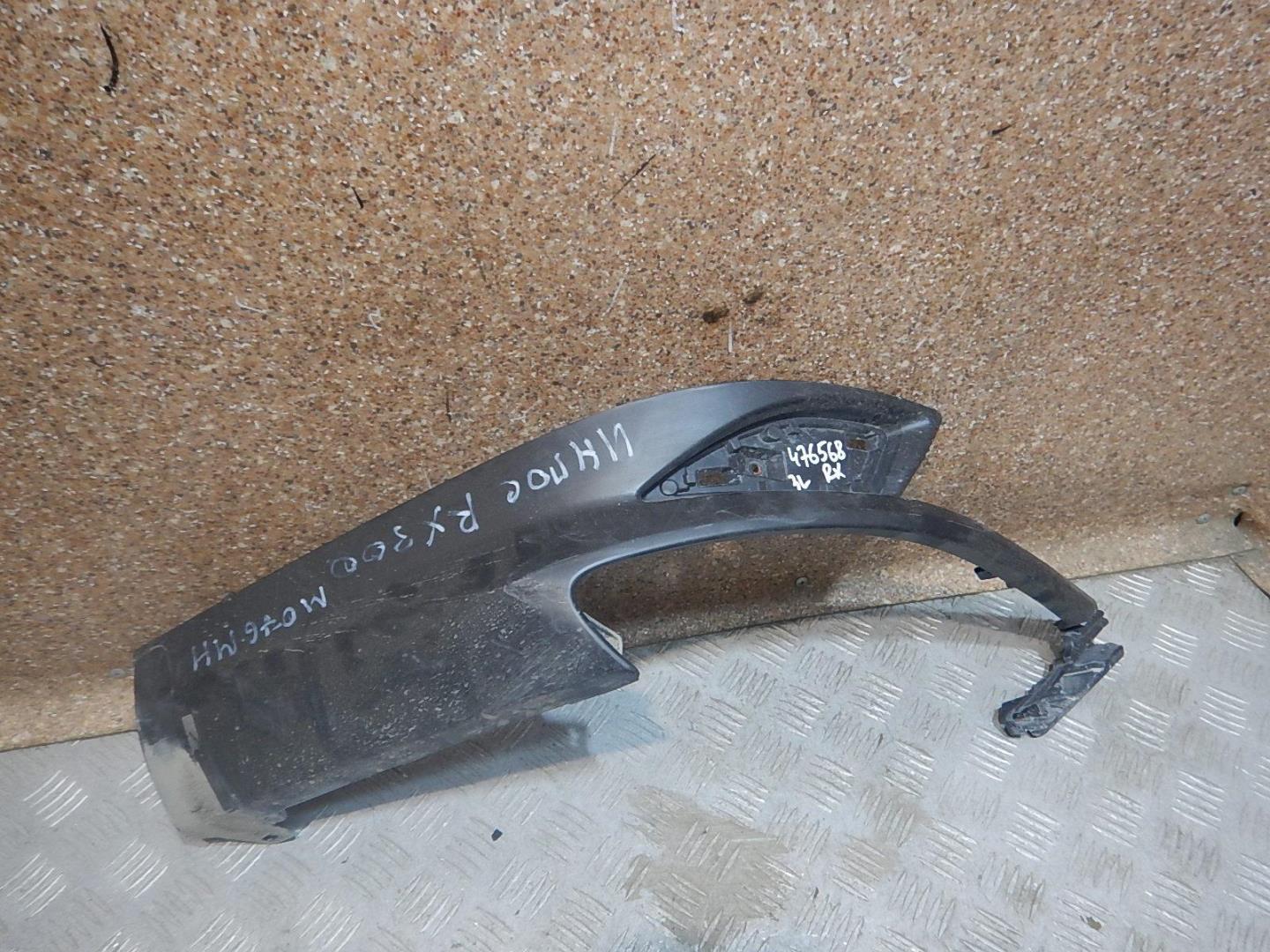 Накладка заднего бампера левая