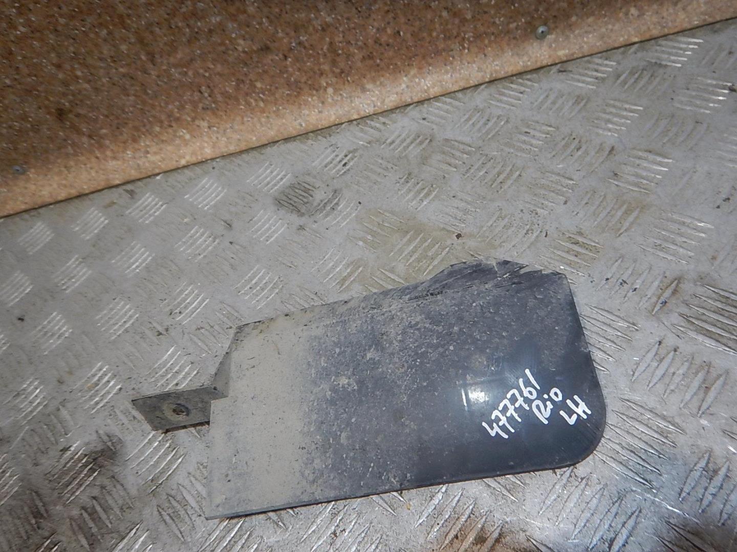 Воздуховод радиатора левый