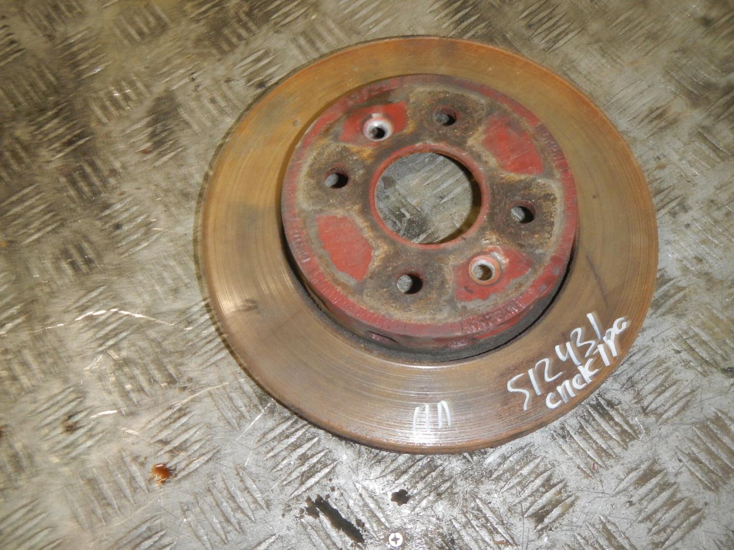 Диск тормозной передний вентилируемый