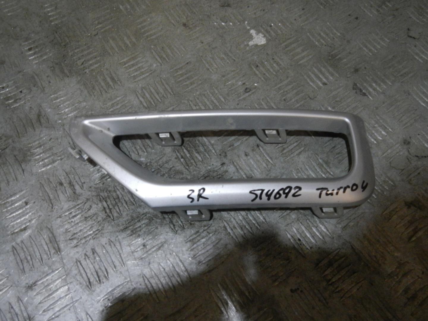 Накладка заднего бампера правая