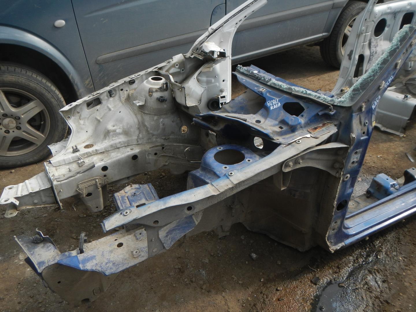 Лонжерон передний левый