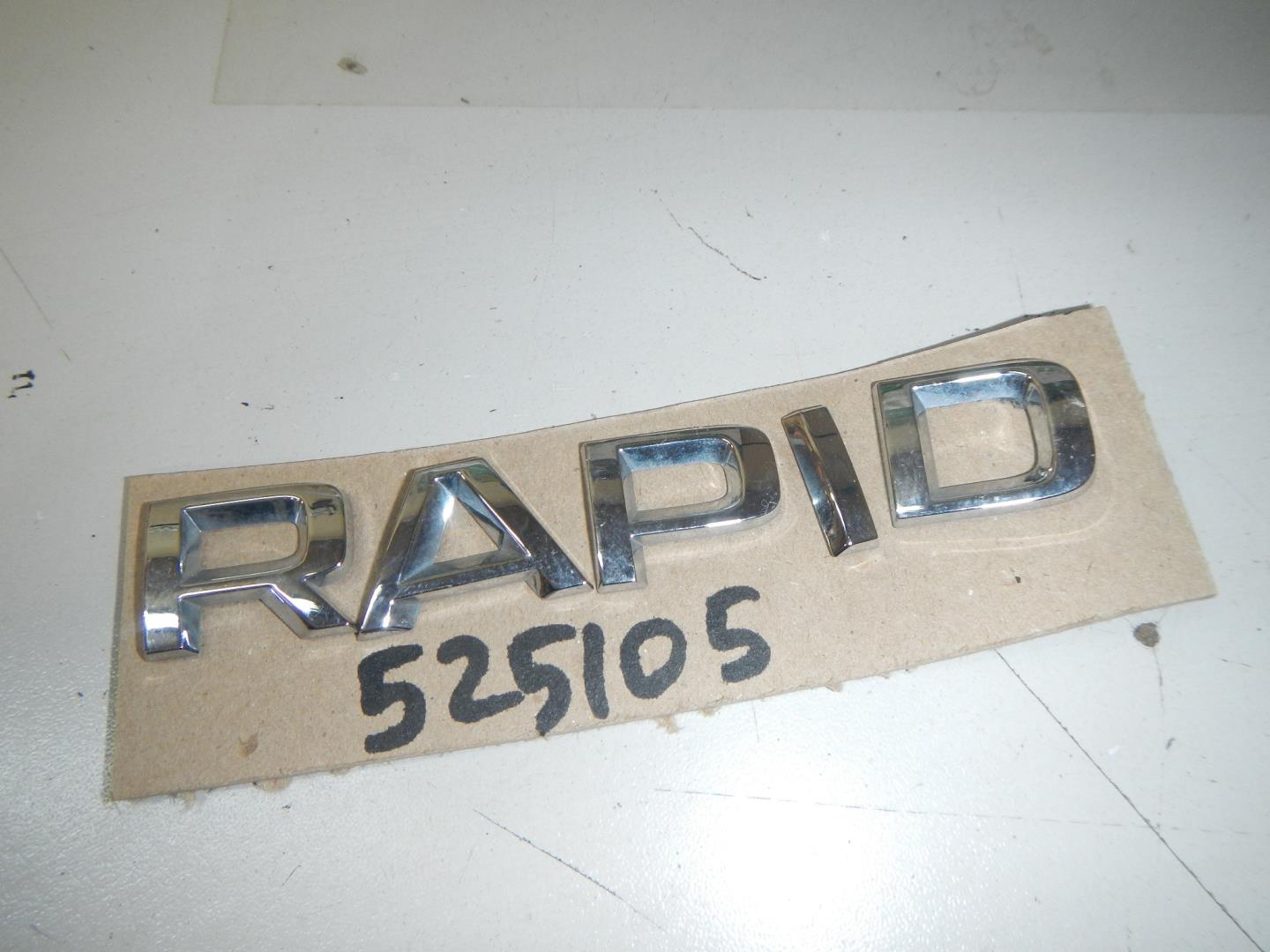 Эмблема на крышку багажника