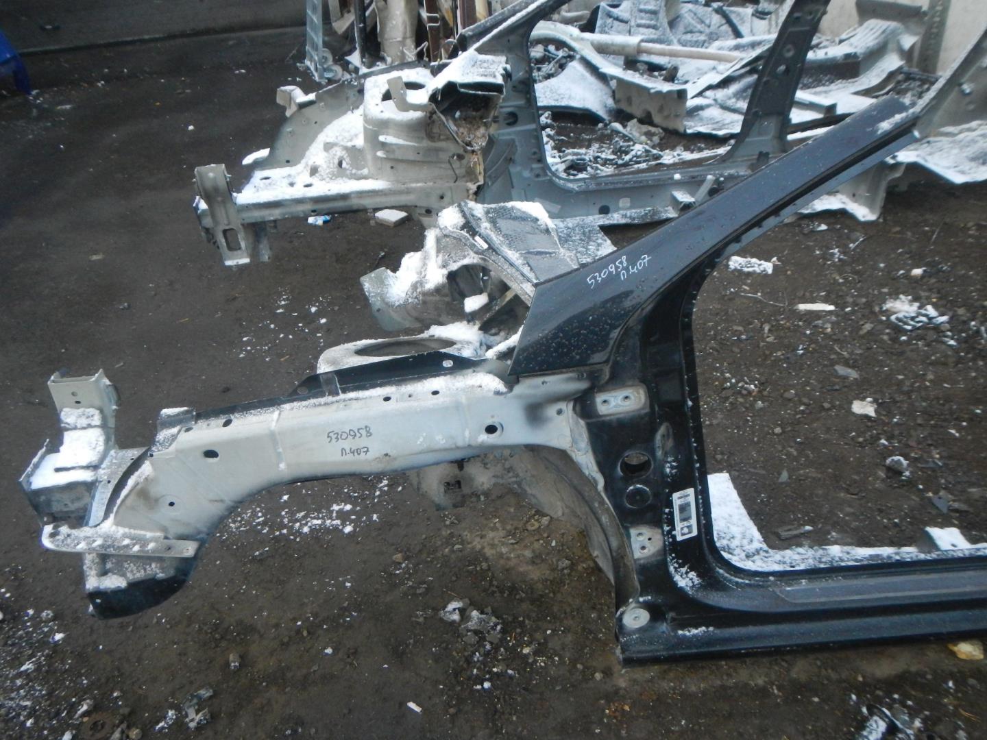 Лонжерон передний левый