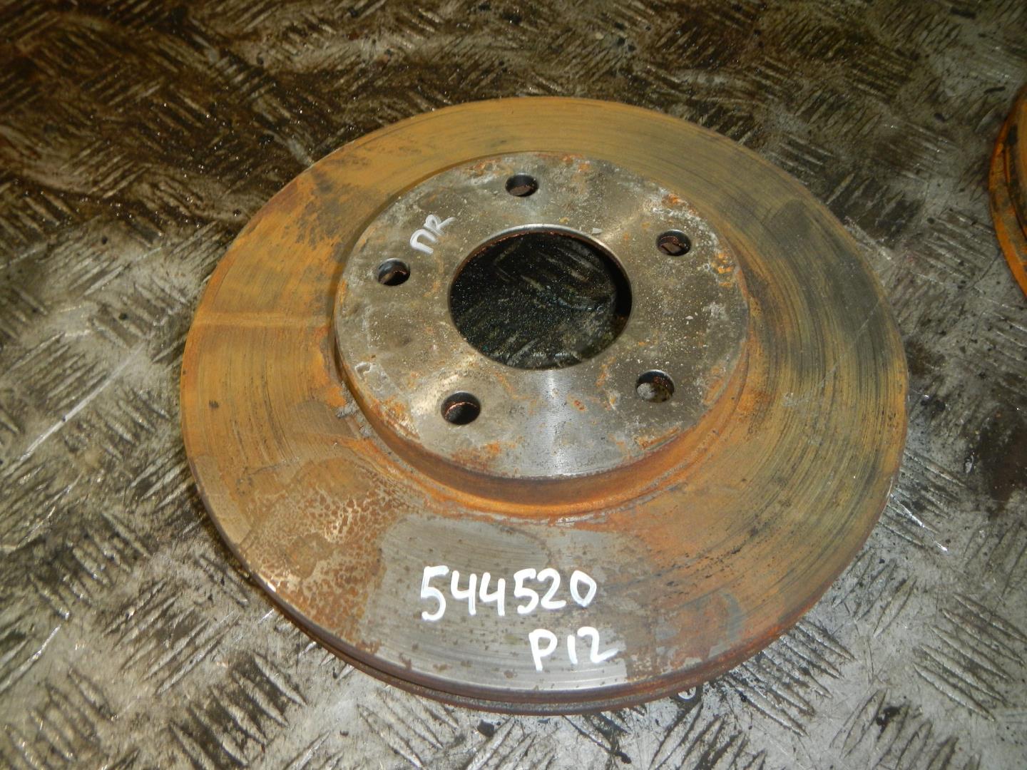 Диск тормозной передний вентилируемый