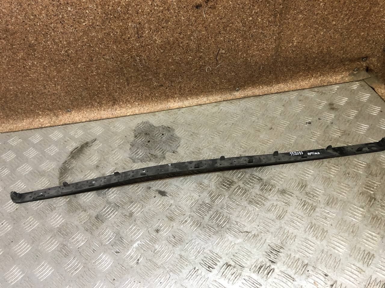 Накладка заднего бампера