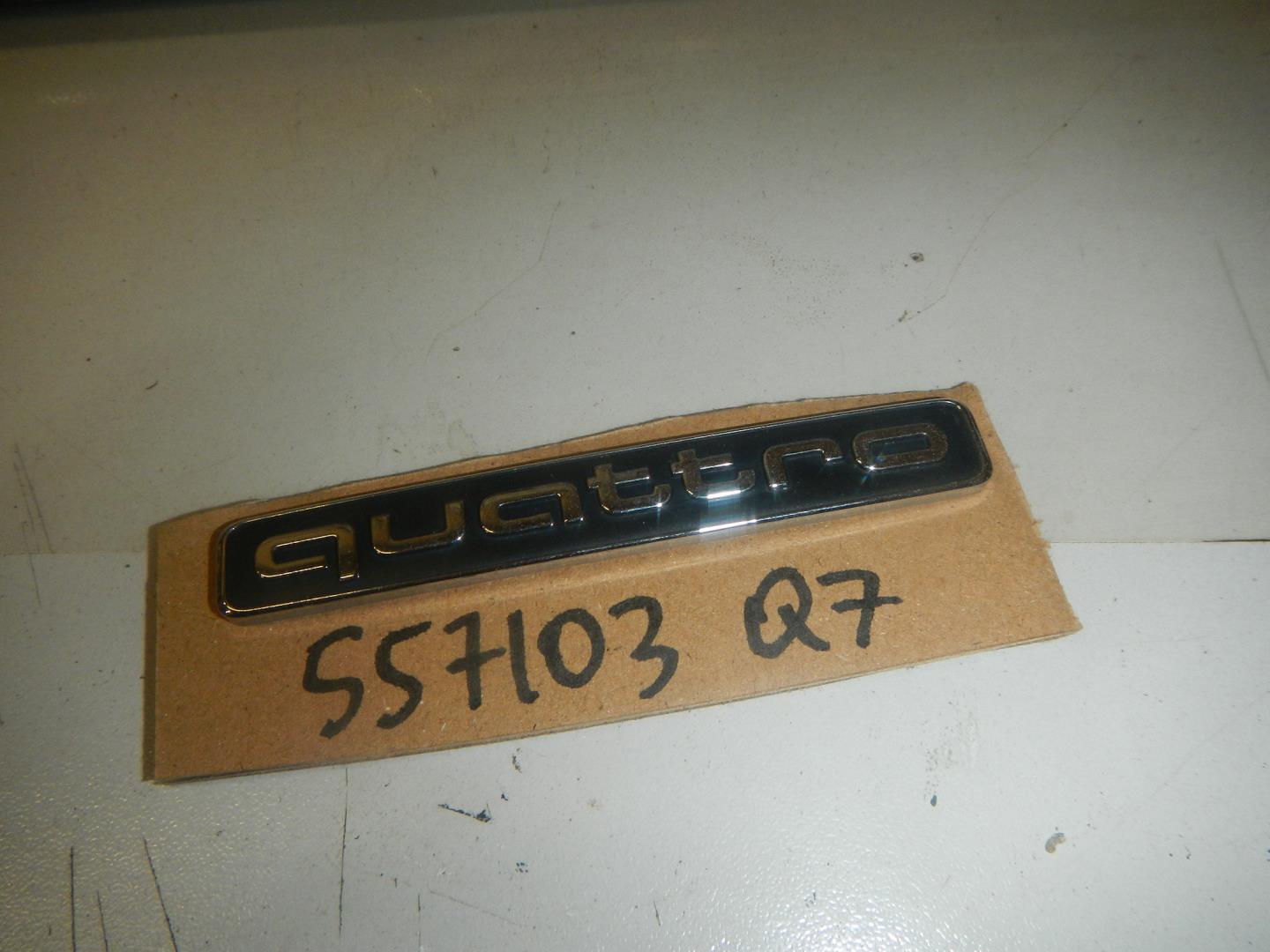 Эмблема на крышку багажника