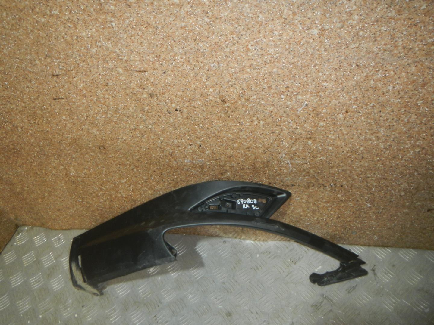 Накладка заднего бампера левая