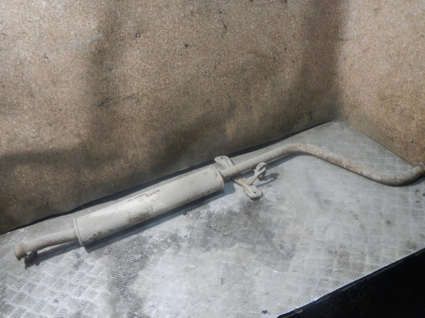 Глушитель основной / задняя часть