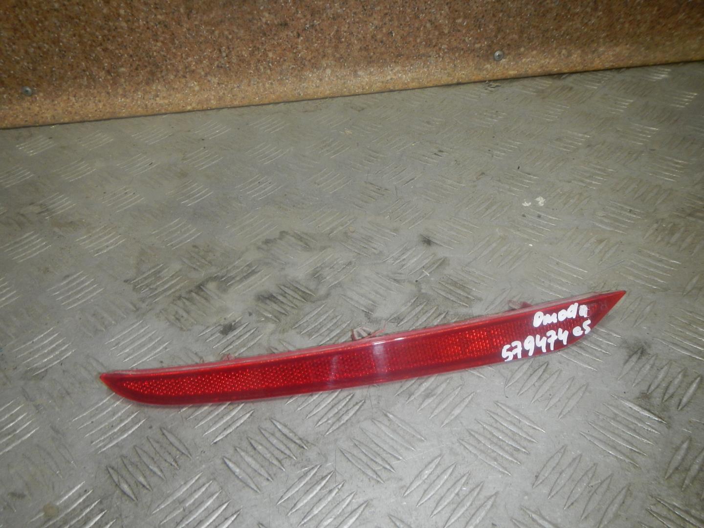 Отражатель в бампер задний правый