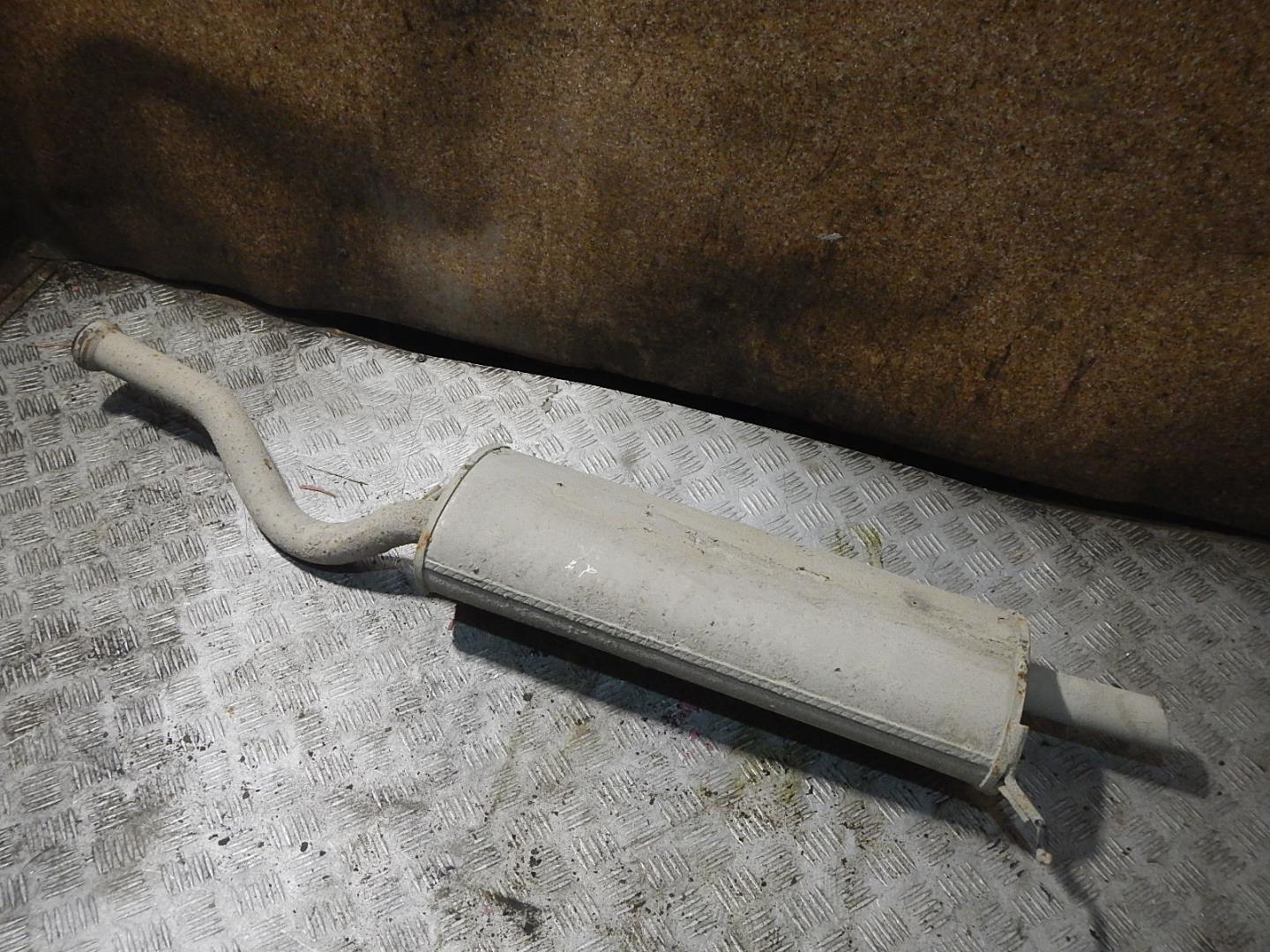 Глушитель основной / задняя часть